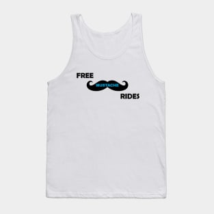 Free Mustache Ride Tank Top